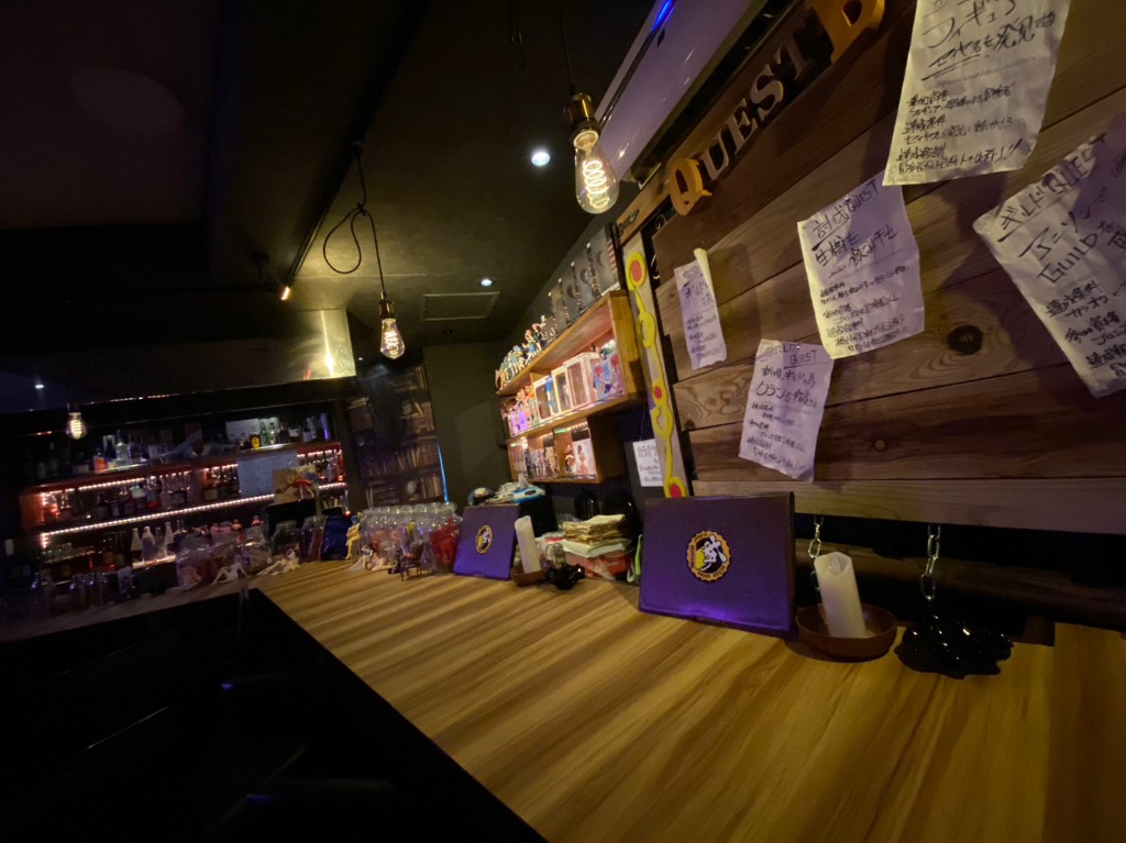 館林市でカラオケも楽しめるアニメ好き必見のバー「ギルド酒場あおちゃん」！団体貸切も可能です！